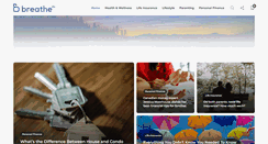 Desktop Screenshot of breathelife.com